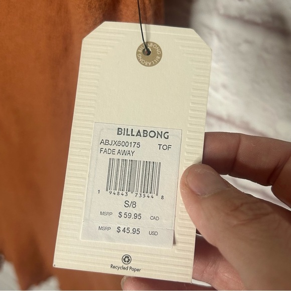 Billabong Women's Fade Away Romper NWT - Picture 12 of 16